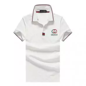 gucci hommes unisex gucci polo t-shirt gg mode white